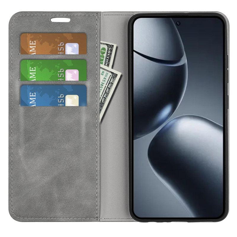 Flip Case Xiaomi 15t Pro Handyhülle Lederoptik