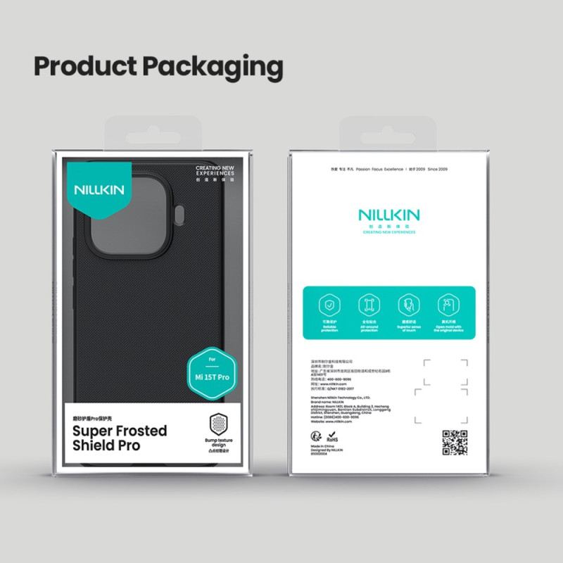 Hülle Xiaomi 15t Pro Frosted Shield Pro Nillkin