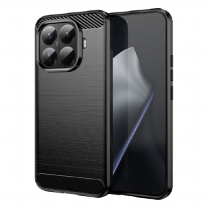 Hülle Xiaomi 15t Pro Handyhülle Gebürstete Carbonfaser