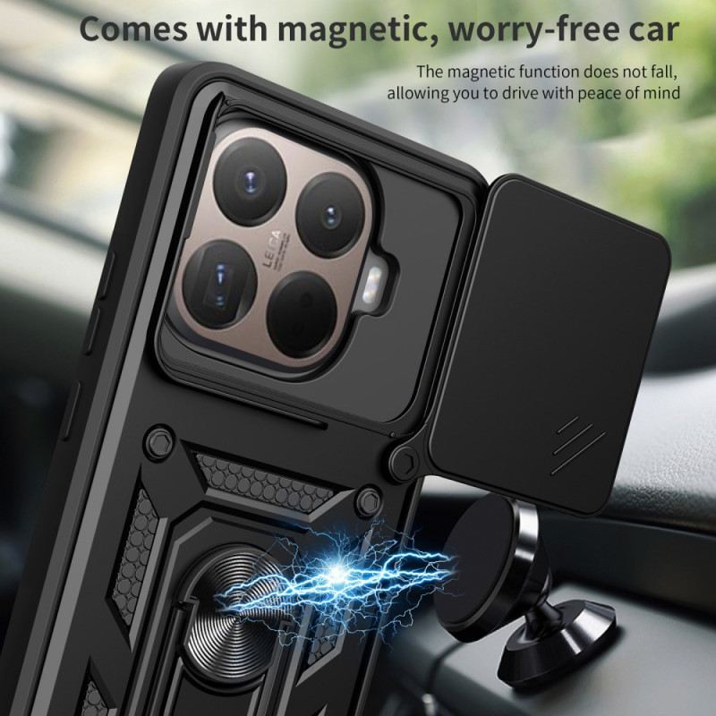 Hülle Xiaomi 15t Pro Schiebebare Kameraabdeckung Und Ständer