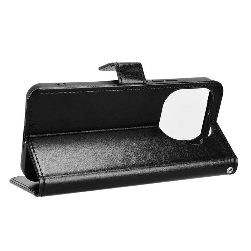 Lederhüllen Für Xiaomi 15t Pro Glitzerndes Kunstleder