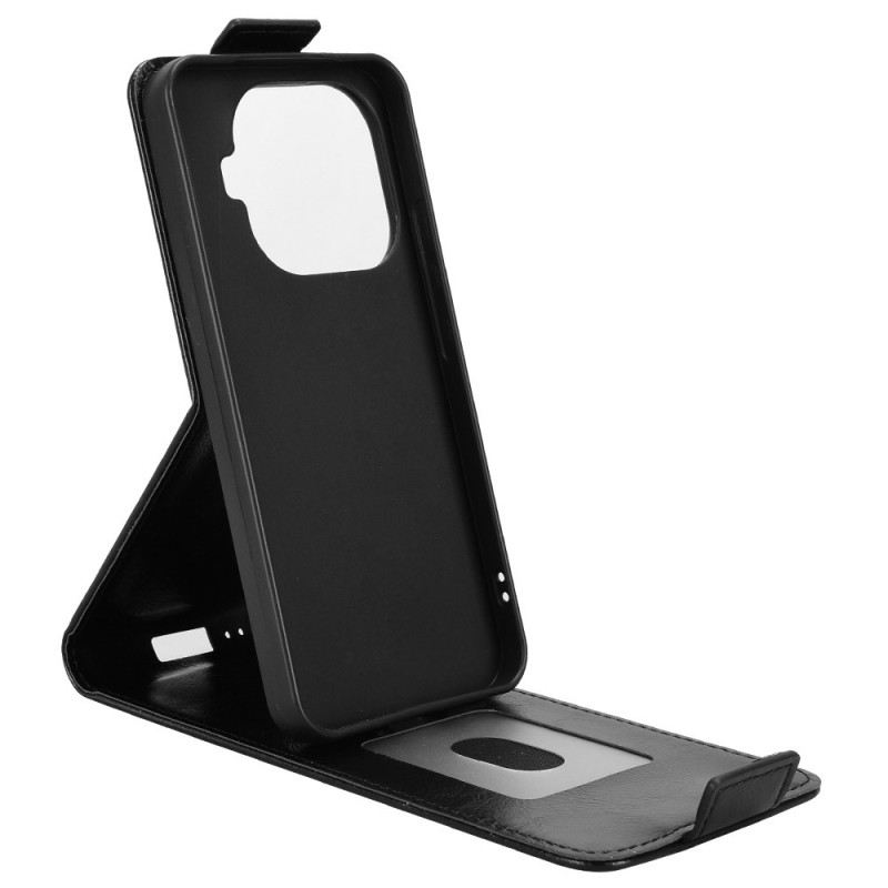 Lederhüllen Für Xiaomi 15t Pro Vertikales Klappdesign