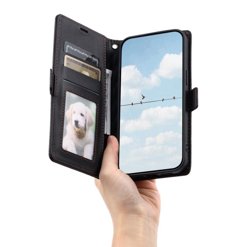 Lederhüllen Xiaomi 15t Pro Gesteppt Mit Riemen