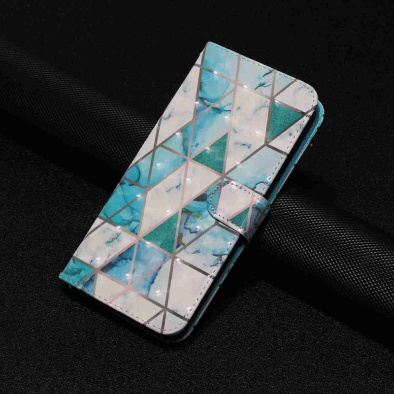 Lederhüllen Xiaomi 15t Pro Handyhülle Grüner Marmor Mit Armband