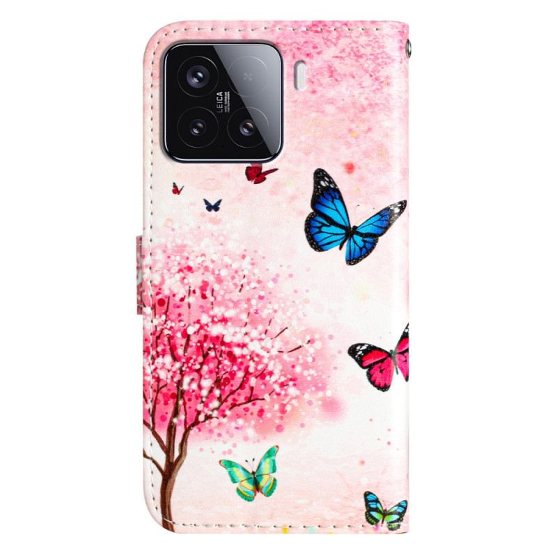 Lederhüllen Xiaomi 15t Pro Kirschblüte