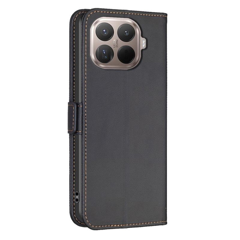 Lederhüllen Xiaomi 15t Pro Klassische Binfen-farbe