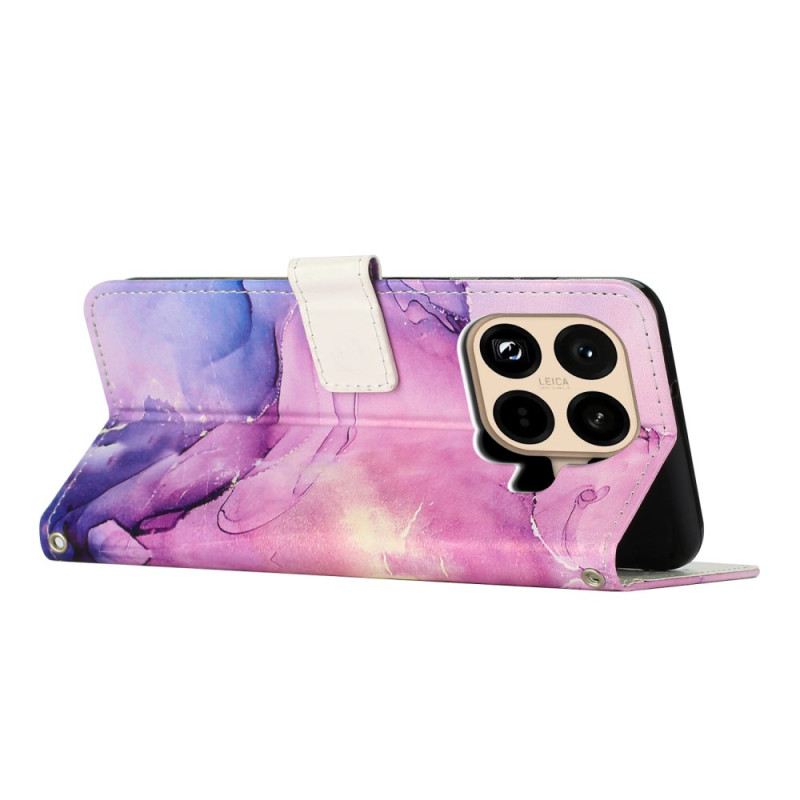 Lederhüllen Xiaomi 15t Pro Marmor-design