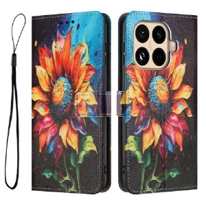 Lederhüllen Xiaomi 15t Pro Sonnenblume