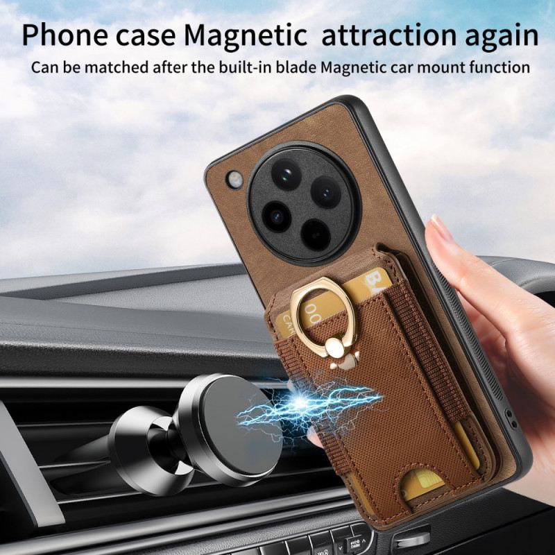 Hülle Für Oppo Find X8 Pro Klappbarer Kartenhalter