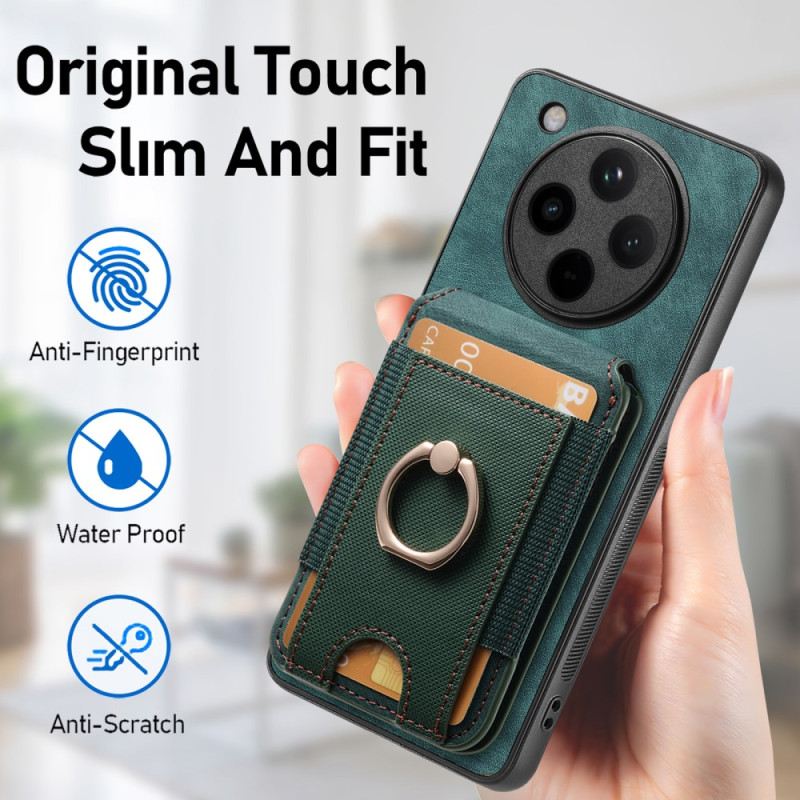 Hülle Für Oppo Find X8 Pro Klappbarer Kartenhalter