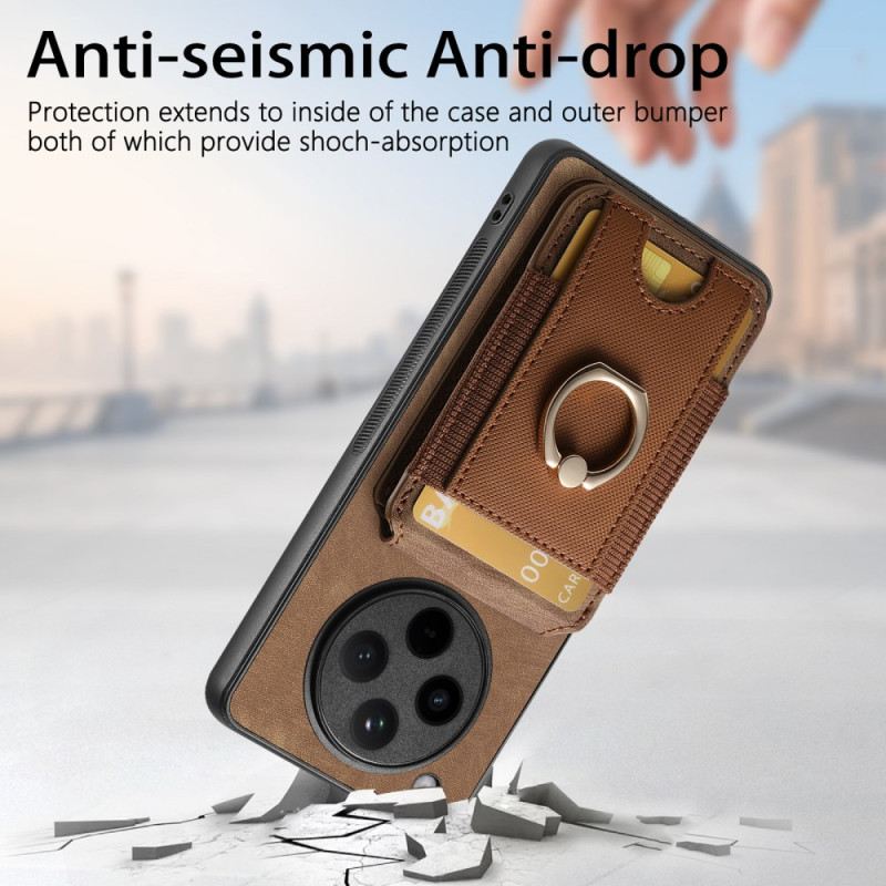 Hülle Für Oppo Find X8 Pro Klappbarer Kartenhalter