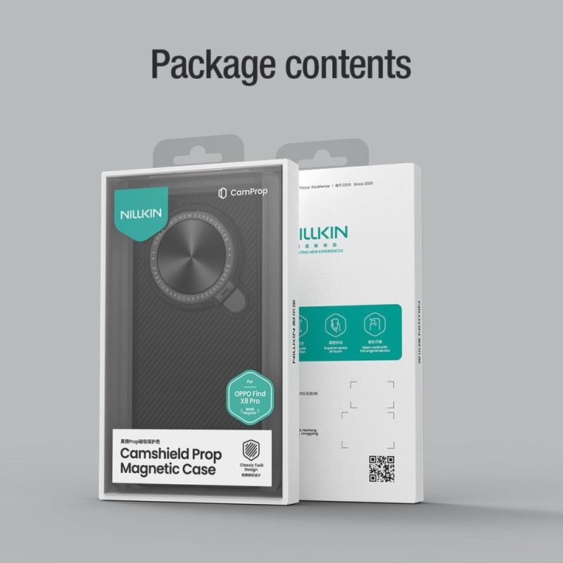 Hülle Oppo Find X8 Pro Camshield Magnetverschluss