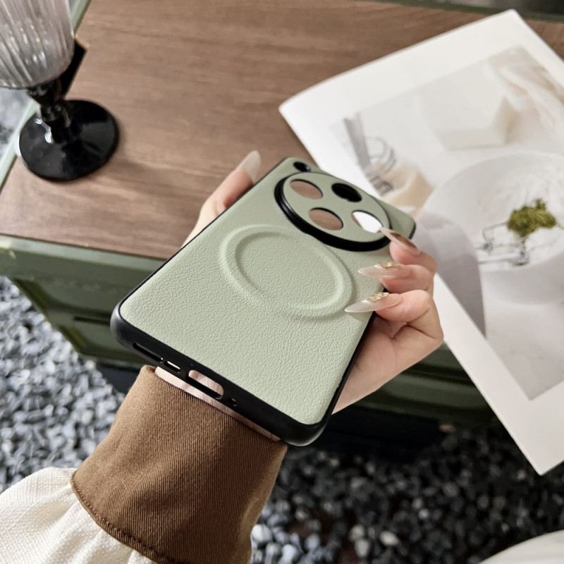 Hülle Oppo Find X8 Pro Magsafe-kompatibel Lederoptik