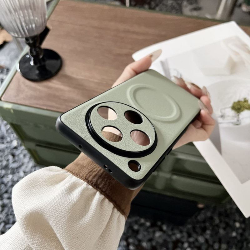 Hülle Oppo Find X8 Pro Magsafe-kompatibel Lederoptik