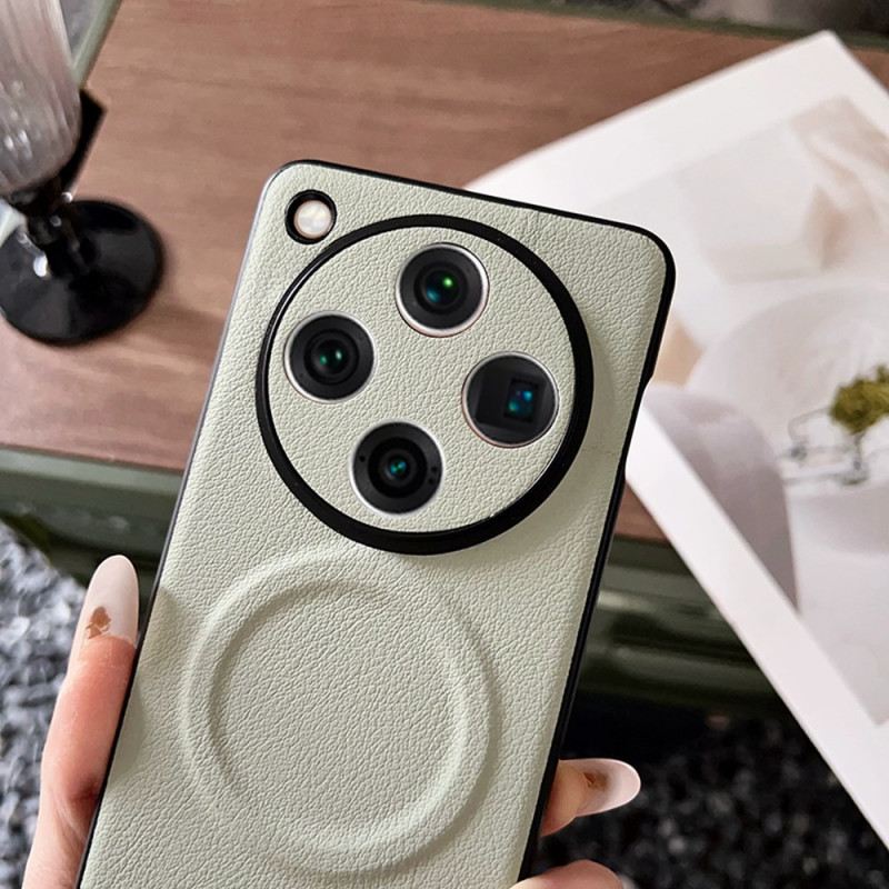 Hülle Oppo Find X8 Pro Magsafe-kompatibel Lederoptik