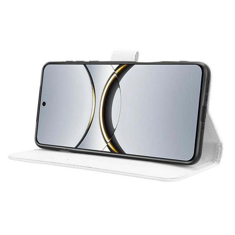 Lederhüllen Für Oppo Find X8 Pro Diamantstruktur