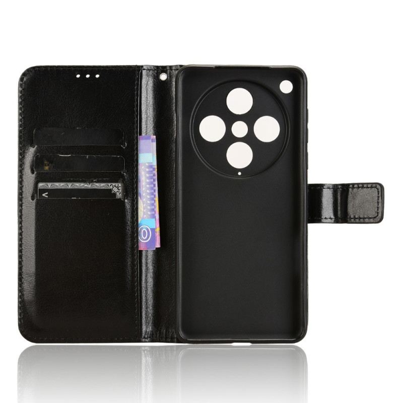 Lederhüllen Oppo Find X8 Pro Handyhülle Glitzerndes Kunstleder