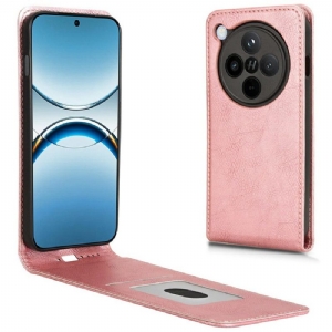 Lederhüllen Oppo Find X8 Pro Handyhülle Vertikal Klappbares Design In Lederoptik