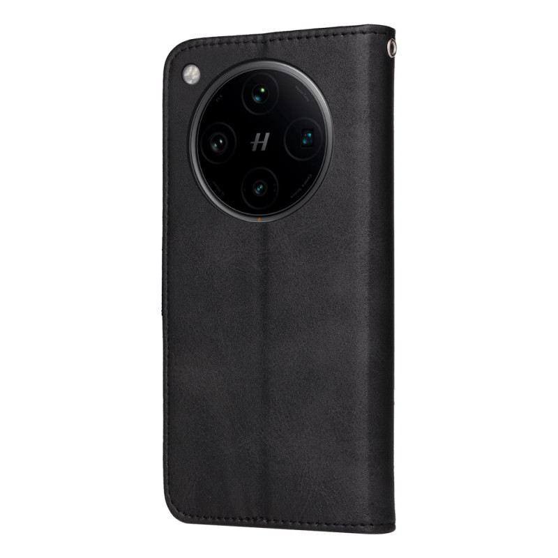 Lederhüllen Oppo Find X8 Pro Kunstlederriemen