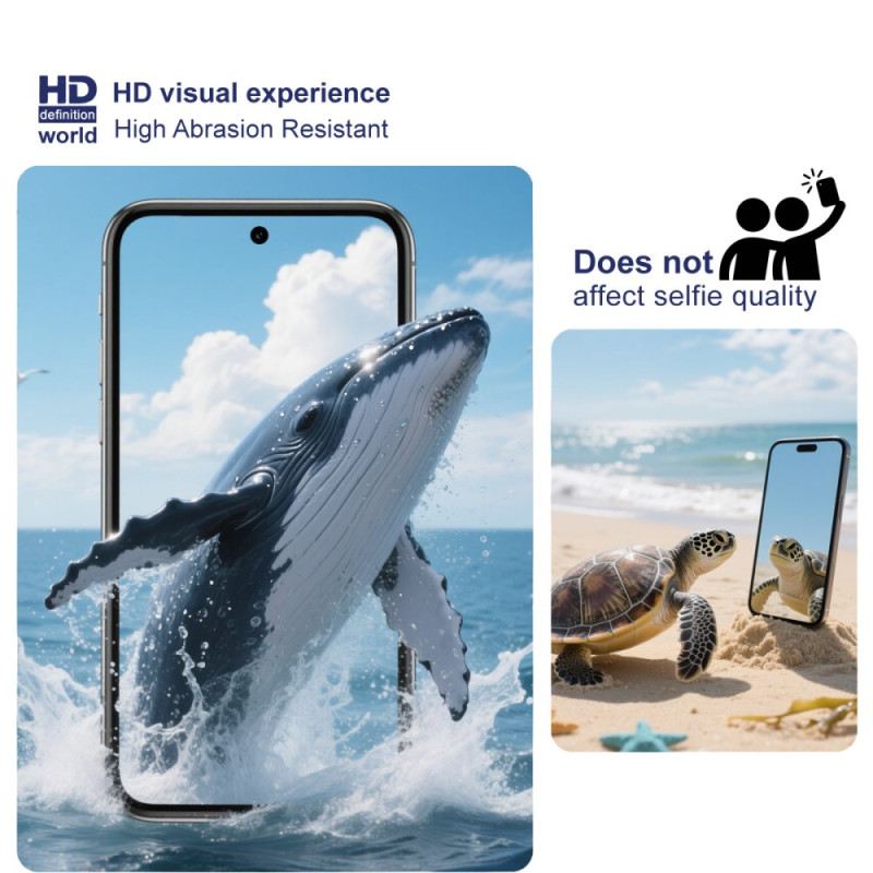 Displayschutzfolie Aus Gehärtetem Glas Für Vivo X300 Pro Mit Montagerahmen (fingerabdrucksensor)