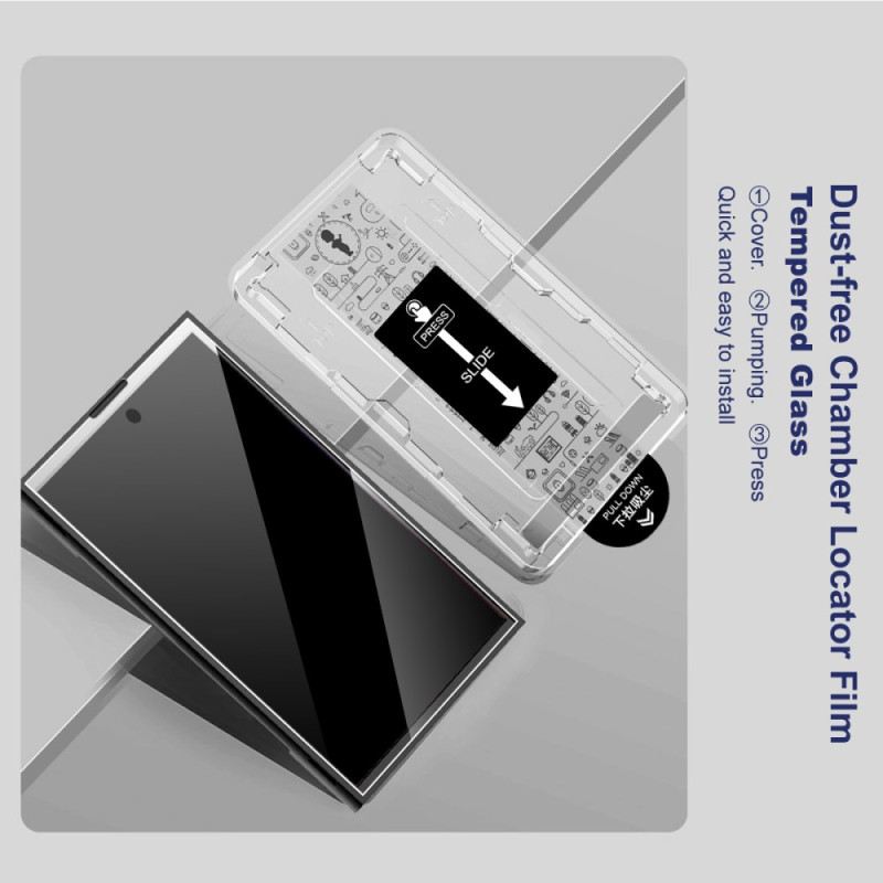 Displayschutzfolie Aus Gehärtetem Glas Für Vivo X300 Pro Mit Montagerahmen (fingerabdrucksensor)