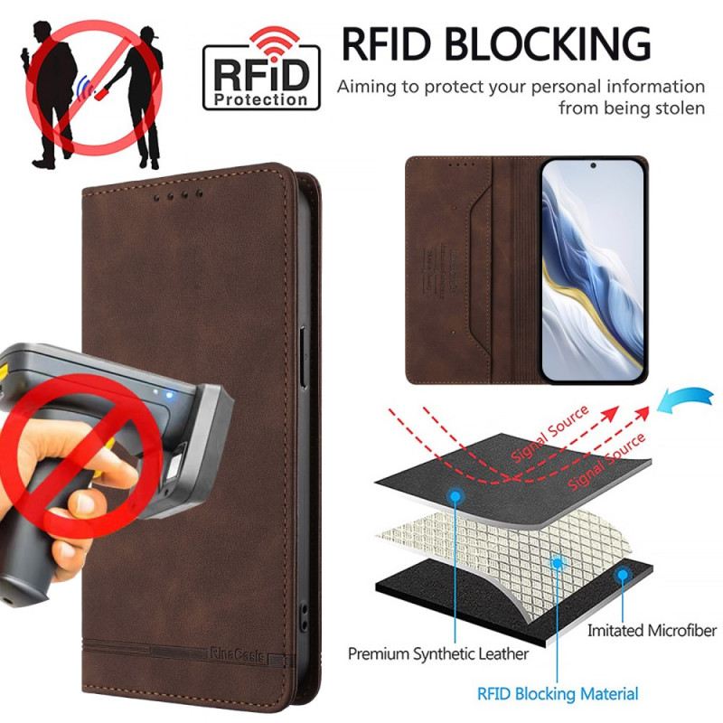 Flip Case Vivo X300 Pro Handyhülle Rfid Schutz