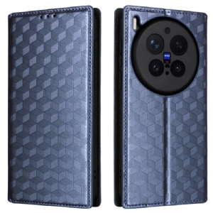 Flip Case Vivo X300 Pro Rautenmuster