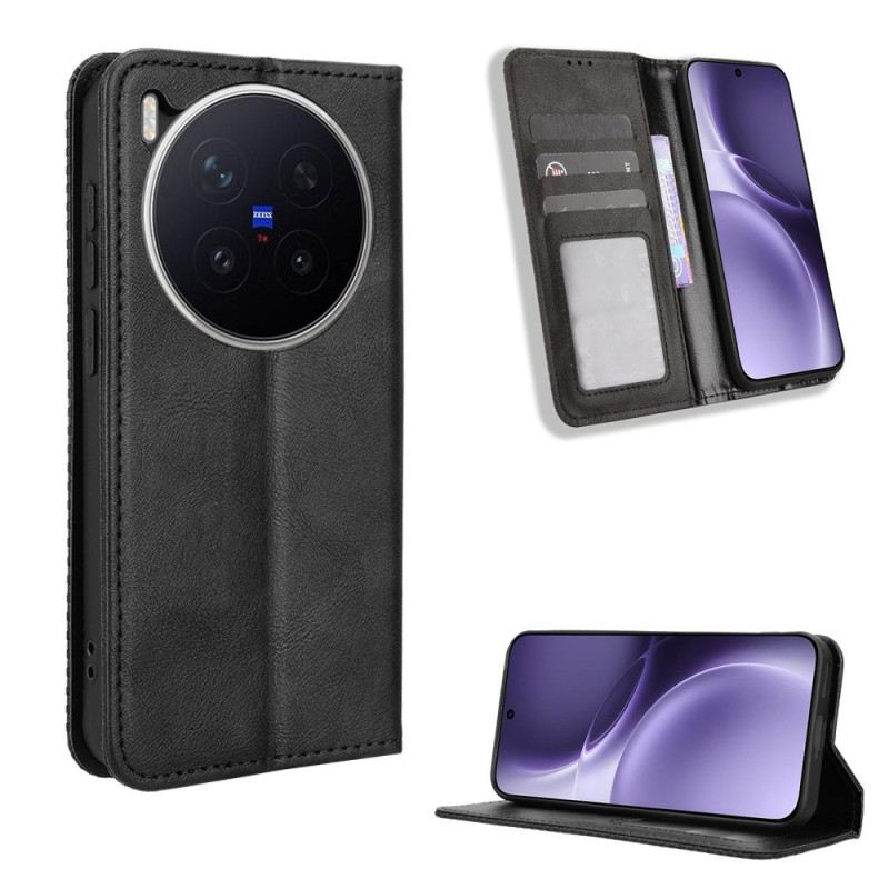 Flip Case Vivo X300 Pro Vintage-borte