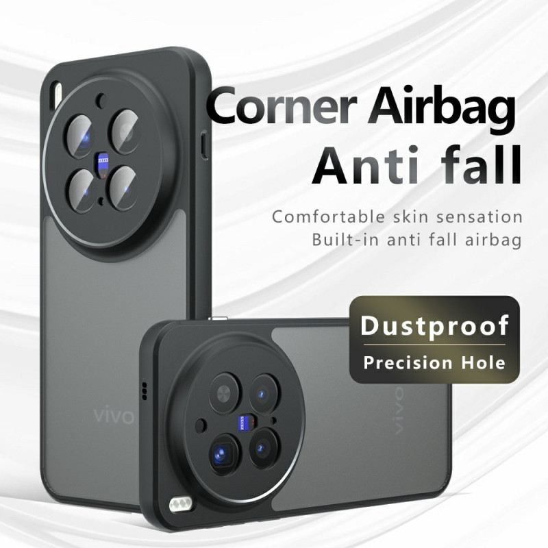 Hülle Für Vivo X300 Pro Matt-schwarz Transparent