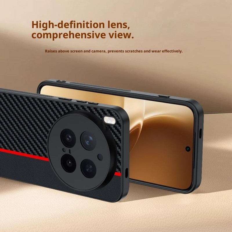 Hülle Vivo X300 Pro Handyhülle Kohlefaser