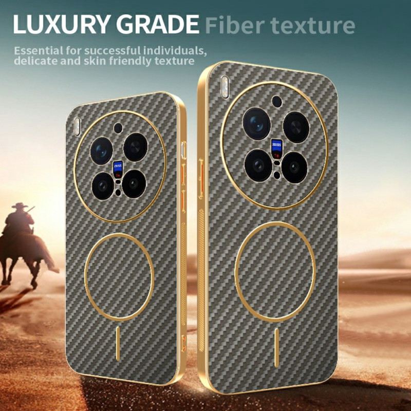 Hülle Vivo X300 Pro Handyhülle Kohlefaser-textur