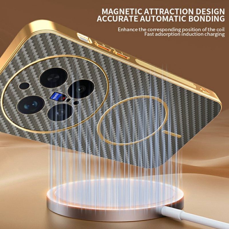 Hülle Vivo X300 Pro Handyhülle Kohlefaser-textur