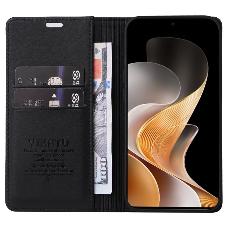 Flip Case Vivo V40 5g Handyhülle Yikatu