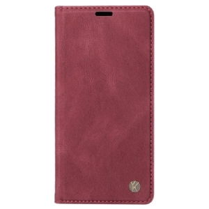 Flip Case Vivo V40 5g Seidige Haptik (yikatu)