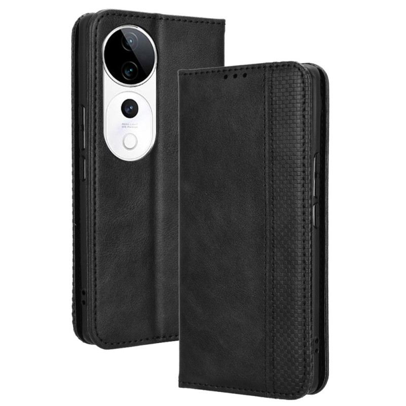 Flip Case Vivo V40 5g Vintage-rahmen
