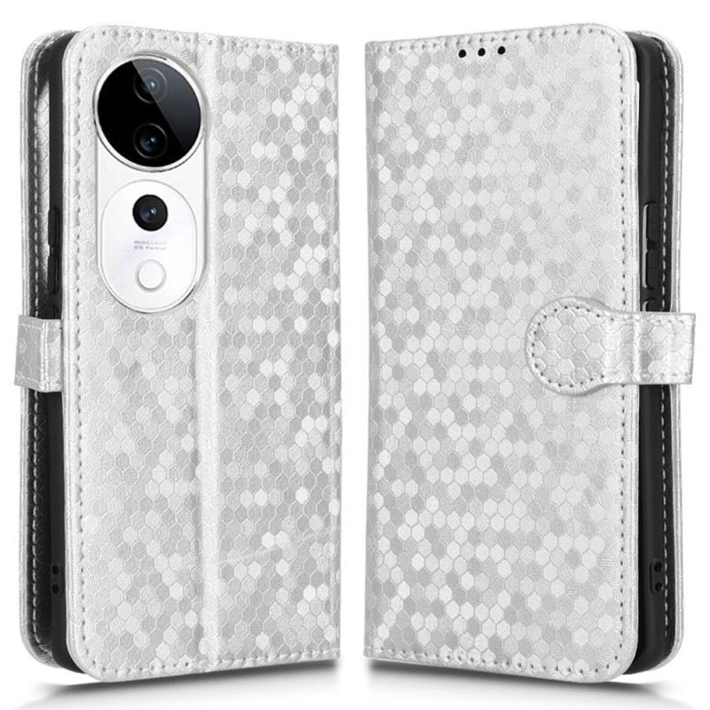 Lederhüllen Für Vivo V40 5g Glitzerpunkte
