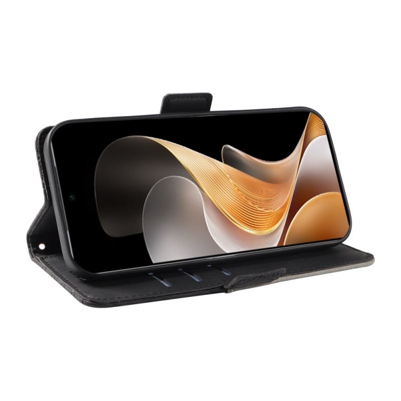 Lederhüllen Vivo V40 5g Handyhülle Rautenmuster