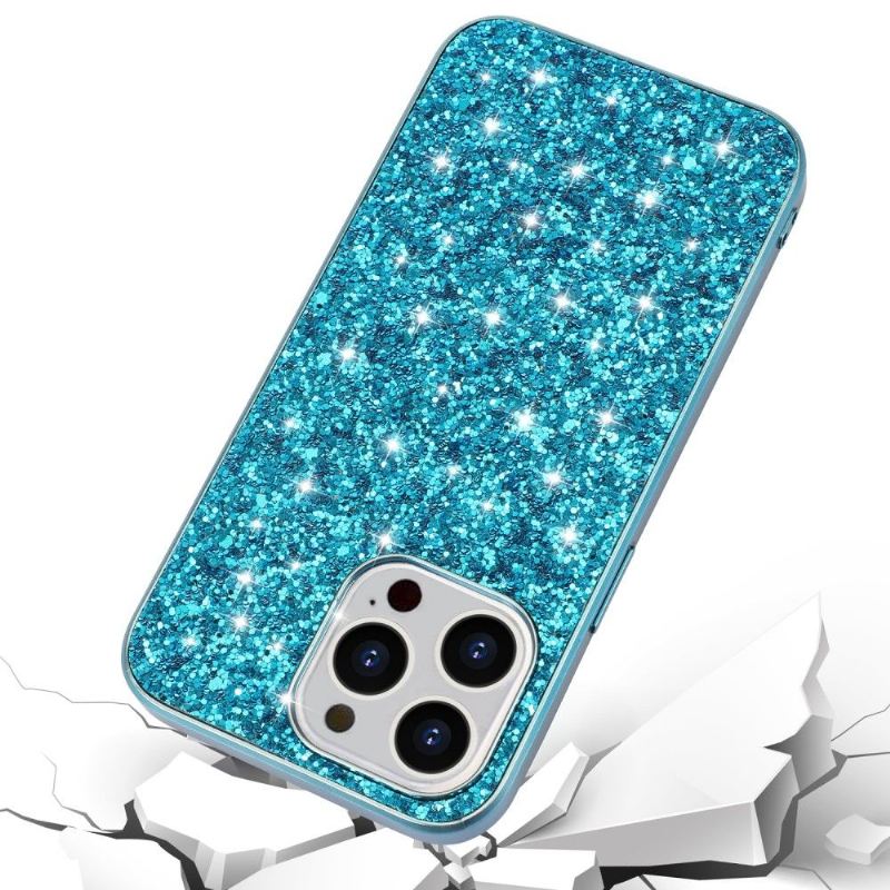 Handyhülle Für iPhone 13 Pro Max Glamouröse Pailletten