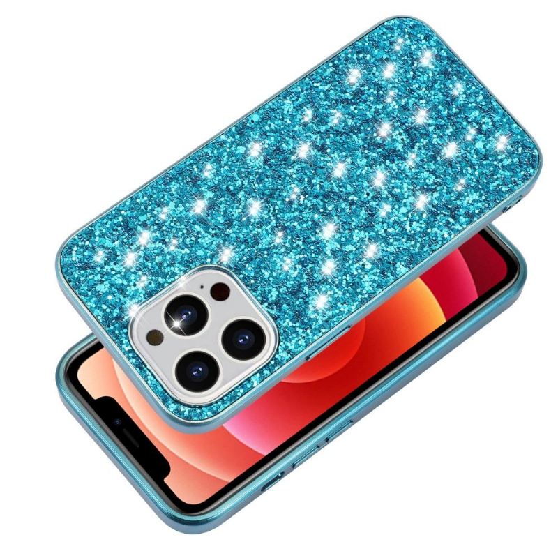 Handyhülle Für iPhone 13 Pro Max Glamouröse Pailletten