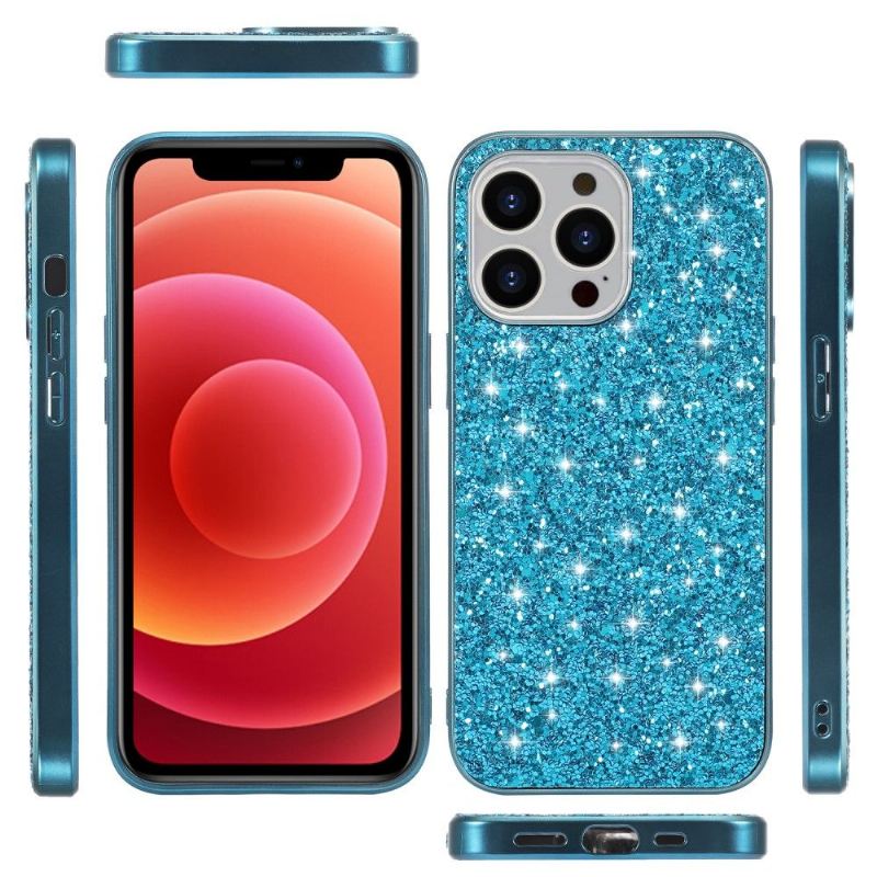 Handyhülle Für iPhone 13 Pro Max Glamouröse Pailletten