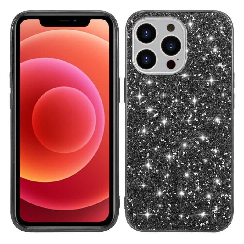 Handyhülle Für iPhone 13 Pro Max Glamouröse Pailletten