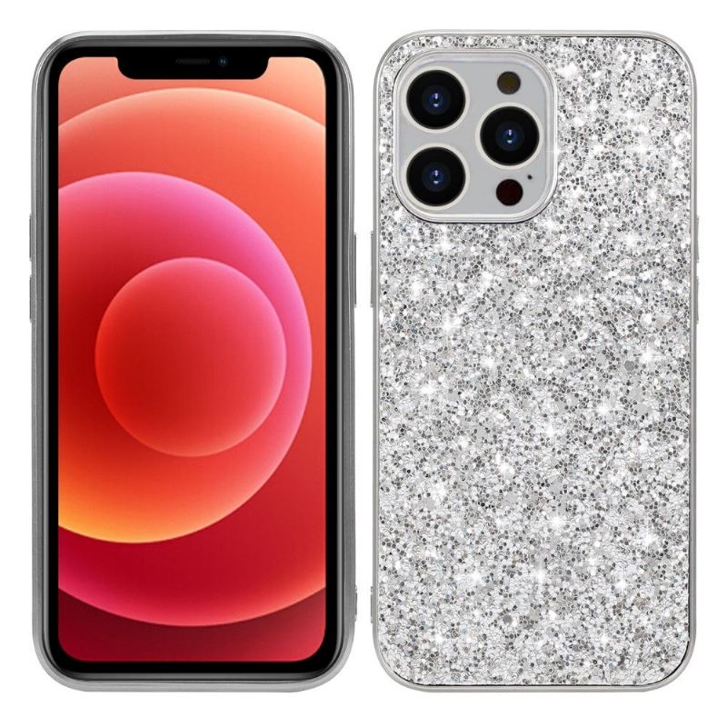 Handyhülle Für iPhone 13 Pro Max Glamouröse Pailletten