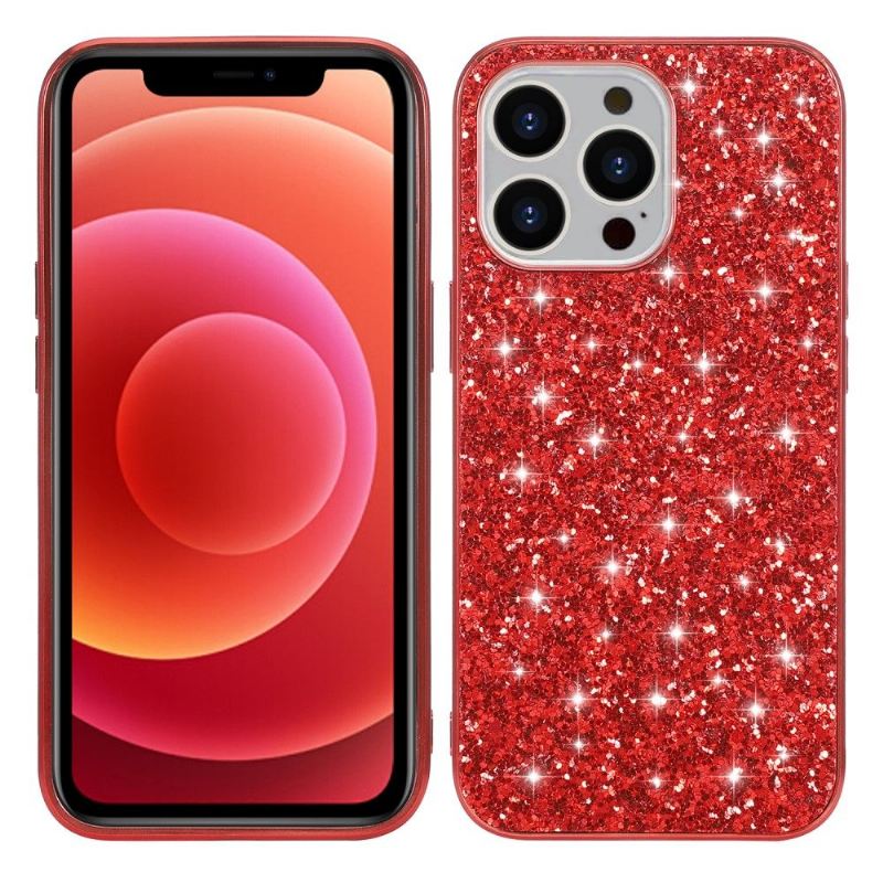 Handyhülle Für iPhone 13 Pro Max Glamouröse Pailletten