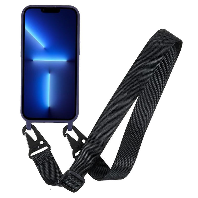 Hülle Für iPhone 13 Pro Max Anti-Sturz Mit Kordel Schutzhülle Schutz