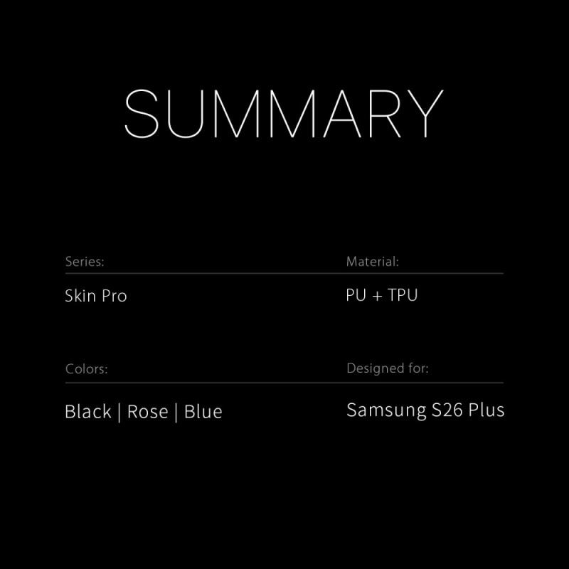 Flip Case Für Samsung Galaxy S26 Plus Skin Pro Series Dux Ducis