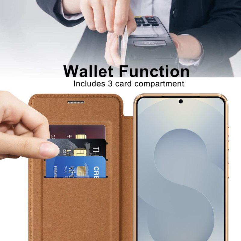 Flip Case Samsung Galaxy S26 Plus Gepolsterter Rfid-kartenhalter