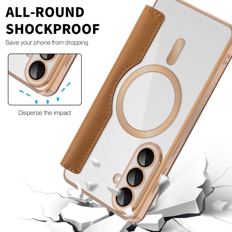 Flip Case Samsung Galaxy S26 Plus Gepolsterter Rfid-kartenhalter