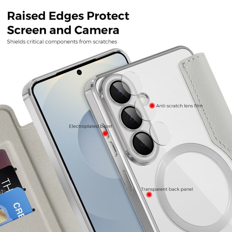 Flip Case Samsung Galaxy S26 Plus Magnetisch Mit Rfid-kartenhalter