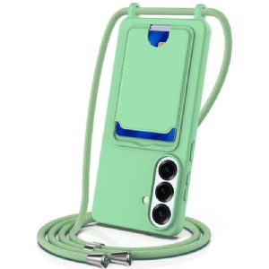 Hülle Für Samsung Galaxy S26 Plus Kartenhalter Mit Lanyard