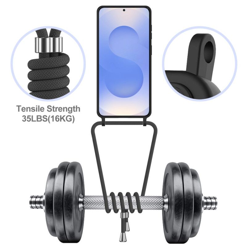 Hülle Für Samsung Galaxy S26 Plus Kartenhalter Mit Lanyard